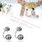 Fashion Crystal Diamond Ball Ear Studs Ear Accessories with Double Balls Earrings for Women and Girls