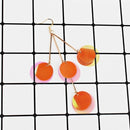 Fashion Exaggerated Bohemian Style Glitter Paillette Earrings Women All-match Jewelry