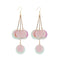 Fashion Exaggerated Bohemian Style Glitter Paillette Earrings Women All-match Jewelry