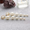 Fashion Simple Large Small Pearl Pendant Earrings Women Personality Temperament Jewelry