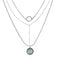 Fashion Multi-layer Pendant Clavicle Chain Long Necklace Different Lengths Jewelry Set for Women