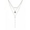 Fashion Multi-layer Pendant Clavicle Chain Long Necklace Different Lengths Jewelry Set for Women