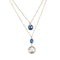 Fashion Multi-layer Pendant Clavicle Chain Long Necklace Different Lengths Jewelry Set for Women