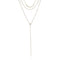 Fashion Multi-layer Pendant Clavicle Chain Long Necklace Different Lengths Jewelry Set for Women