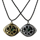 Doctor Strange Necklace Eye of Agamotto Costume Prop Stone Pendant Exquisite Ornament Retro Necklace