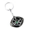 Doctor Strange Necklace Eye of Agamotto Alloy Key Chain Costume Prop Stone Pendant Exquisite Retro Key Ring