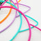 6pcs Assorted Colors Cat Ears Headbands Plastic Hairbands Hair Hoop Cute Hair Accessories Headwear for Women Girls