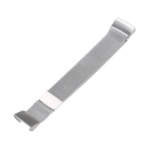 Men Women Stainless Steel Breathable Watch Band Metal Sport Replacement Accessories Wristband for Fitbit Charge 3 and Charge 3 SE