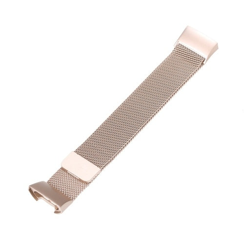 Men Women Stainless Steel Breathable Watch Band Metal Sport Replacement Accessories Wristband for Fitbit Charge 3 and Charge 3 SE