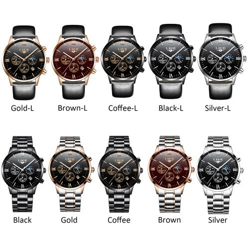 LIGE 9831 Men Watch