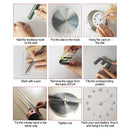 DIY Wall Clock Frameless 3D Mirror Wall Clock