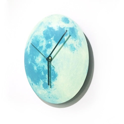 300mm Glowing Moon Wall Clock