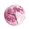 300mm Glowing Moon Wall Clock