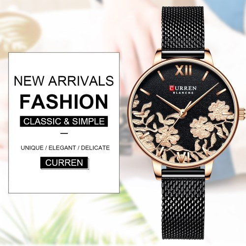 CURREN 9065 Elegant Exquisite Casual Business Quartz Women Watch