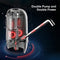 Electric Automatic Pump Dispenser Double Motor Bottle Drinking Water USB Fast Charging For Home Office