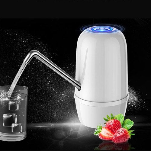 Electric Automatic Pump Dispenser Double Motor Bottle Drinking Water USB Fast Charging For Home Office