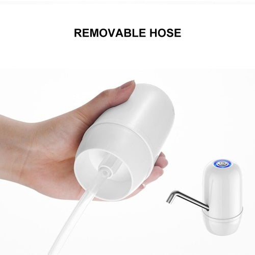 Electric Automatic Pump Dispenser Double Motor Bottle Drinking Water USB Fast Charging For Home Office