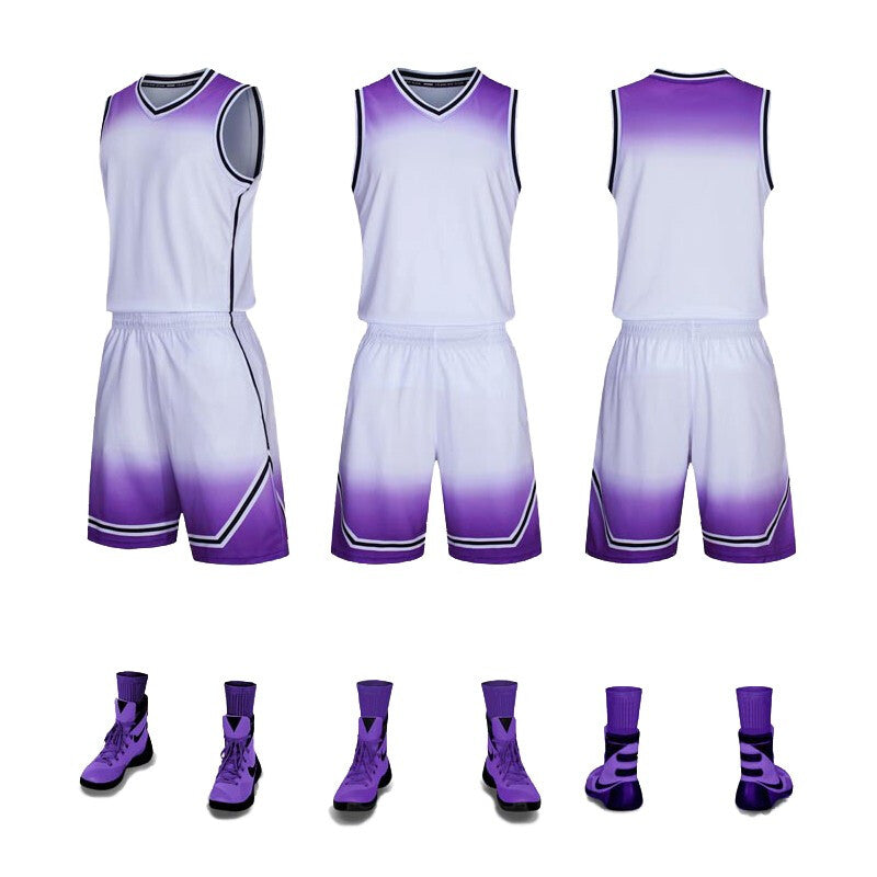 Jersey5803 Stylish Basketball Jersey Suit - White