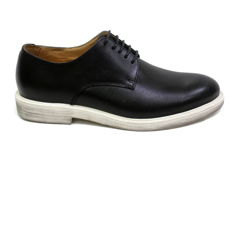 Jiabaisi Retro Leather Shoes - Black