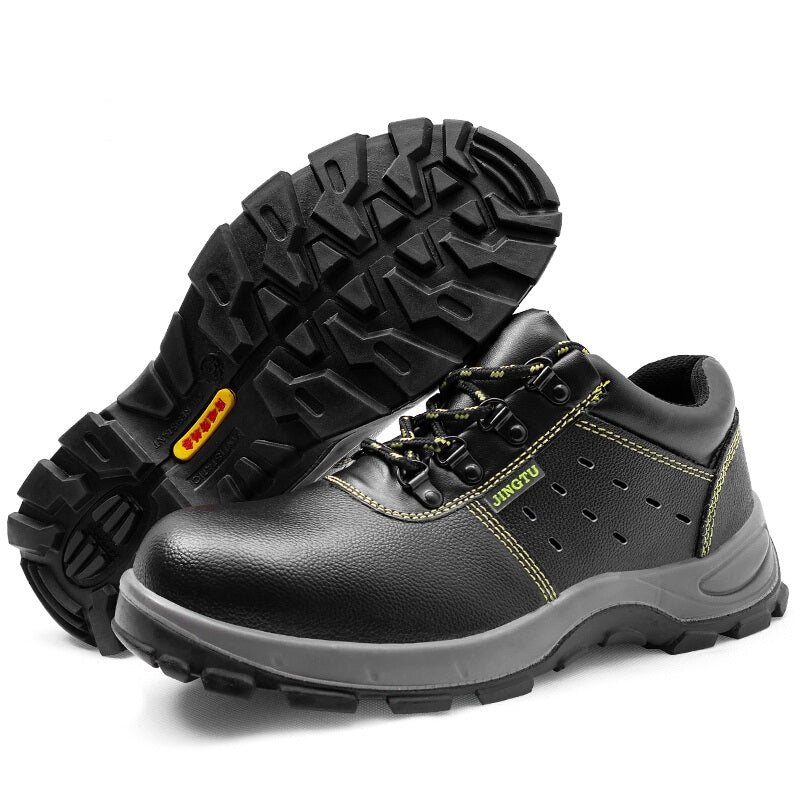 Jingtu Labor Protecton Shoes - Black