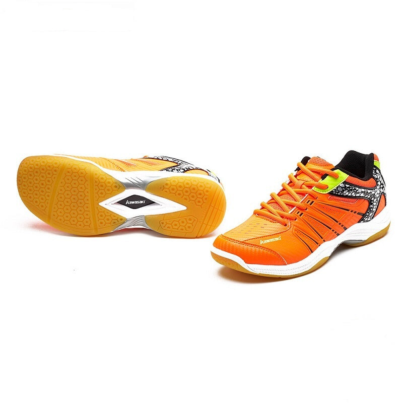 K-061 Premium Badminton Shoes - Orange