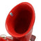 Loud 200DB 12V Red Electric Bull Horn Air Horn