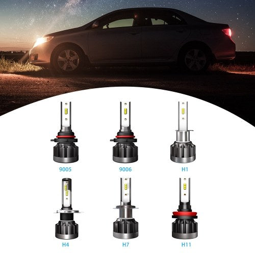 2Pcs Car LED Headlight Bulbs