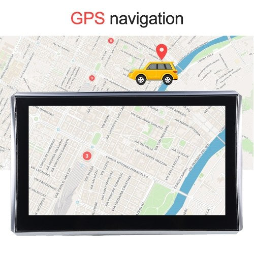 Car Navigation 7-inch Portable Navigator Touchscreen Voice Announcement ROM256M RAM8G Built-in Australia Maps