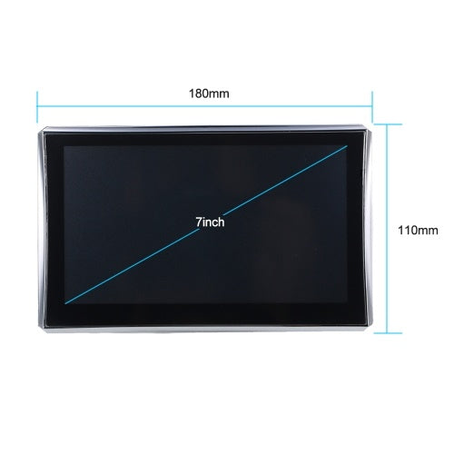 Car Navigation 7-inch Portable Navigator Touchscreen Voice Announcement ROM256M RAM8G Built-in Australia Maps