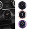 Mini Fine Metal Electronic Clock Diamond Scale Car Interior Decoration Paste Study Convenience