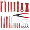 24pcs Auto Car Audio Radio Interior Door Panel DIY Plastics Demolition Installation Pry Tool Repairing Hand Tools Kit Screwdriver Keys Pliers Remover