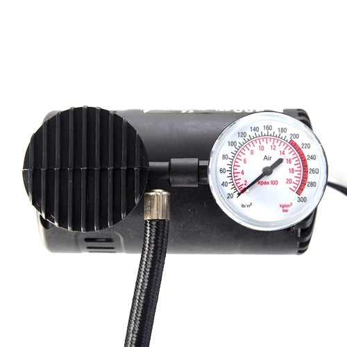 Car Mini Electric Inflation Pump Portable Tyre Air Inflator 300PSI Auto Compressor Pump for Car Motorcycle Basketball