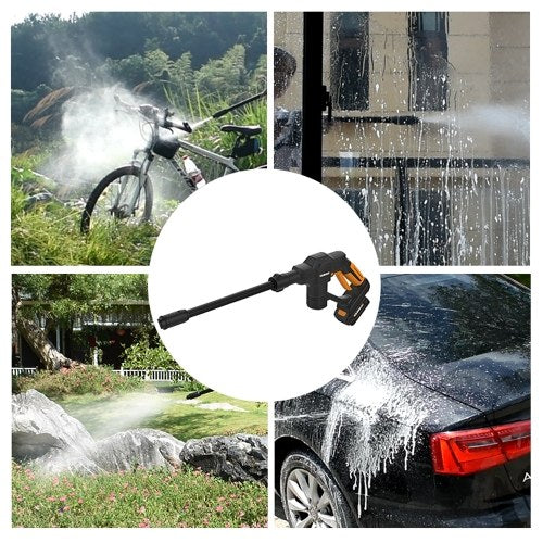 Wireless Multifunctional Cordless Pressure Cleaner Washer Water Hose Nozzle Pump with Battery