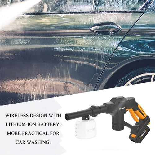 Wireless Multifunctional Cordless Pressure Cleaner Washer Water Hose Nozzle Pump with Battery