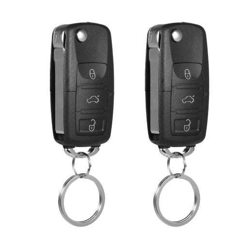 Universal Car Door Lock Trunk Release Keyless Entry System Central Locking Kit With Remote Control