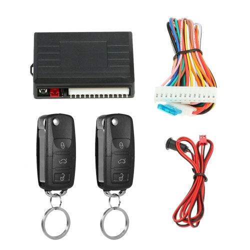 Universal Car Door Lock Trunk Release Keyless Entry System Central Locking Kit With Remote Control