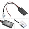 Audio Cable Adapter 12-pin BT Wireless Stereo Auxiliary Radio Fit for Mercedes Benz for W169 W245 W203 W209 W164