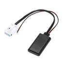 Audio Cable Adapter 12-pin BT Wireless Stereo Auxiliary Radio Fit for Mercedes Benz for W169 W245 W203 W209 W164