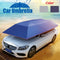 Car Umbrella Sunshade Cover Tent Oxford Cloth 4 * 2.1M Universal Silvery  UV Protection