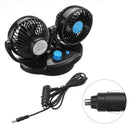 Portable Air Conditioner for Car Alternative 12V Plug-in Vehicle Fan Dash Mount UBS Direct Charging