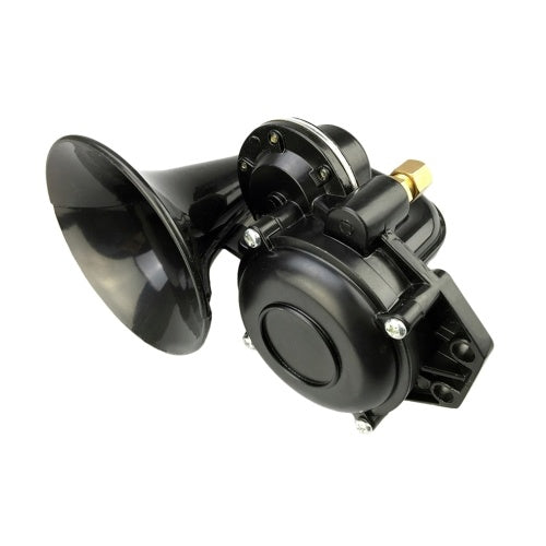 12V/24V 120DB Loud Single Trumpet Snail  Air Horn Siren Waterproof Speaker Universal for Car Truck Bus Van