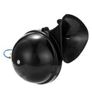 Loud 280DB 12V Black Electric Snail Horn Air Horn Raging Sound For Car Motorcycle Truck Boat