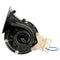 Loud 280DB 12V Black Electric Snail Horn Air Horn Raging Sound For Car Motorcycle Truck Boat