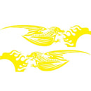 1Pair Car Sticker Dragon Decal Side Door Stripes Sticker Racing Decals