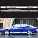 1Pair Car Sticker Side Door Stripes Sticker Racing Decal Auto Body Decor