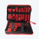 Vislone 19Pcs Trim Removal Tool Kit Auto Car Audio Radio Door Panel Clip Pliers Fastener Remover Pry Repair Hand Tool