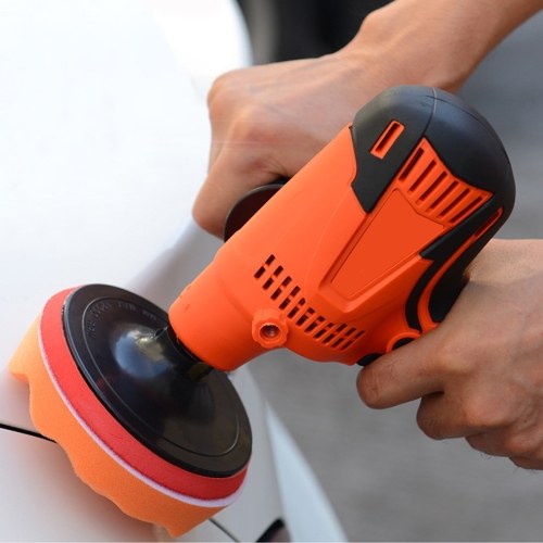 800W Adjustable Speed Car Electric Polisher Waxing Machine Automobile Furniture Polishing Tool