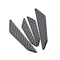 4Pcs Universal Car Door Side Protector Bumper Edge Guards Strips Anti-Scratch Anti-Collision Body Sticker Trim for Repair Maintenance Decoration