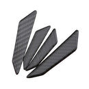 4Pcs Universal Car Door Side Protector Bumper Edge Guards Strips Anti-Scratch Anti-Collision Body Sticker Trim for Repair Maintenance Decoration