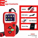 KONNWEI Obdii CAN أداة تشخيصية قارئ رمز السيارة KW680 ضوء المحرك أداة مسح ضوئي Obd II الماسح الضوئي للسيارات منذ 1996